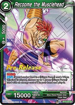 Recoome the Musclehead BT10-078 Uncommon