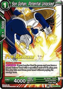 Son Gohan, Potential Unlocked BT10-067 Uncommon