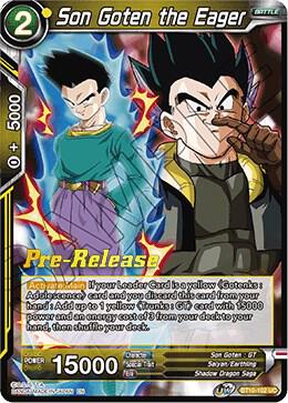 Son Goten the Eager BT10-102 Uncommon