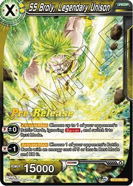 SS Broly, Legendary Unison BT10-094 Uncommon