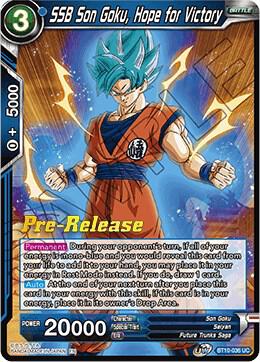 SSB Son Goku, Hope for Victory BT10-036 Uncommon