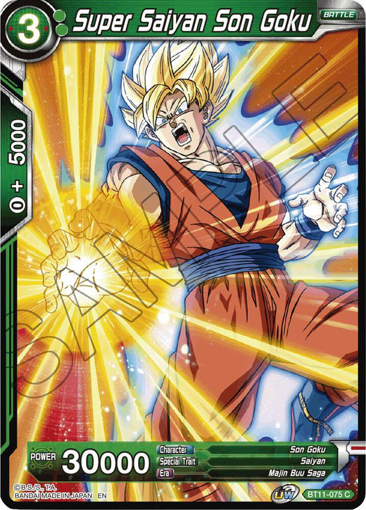 Super Saiyan Son Goku BT11-075 Common
