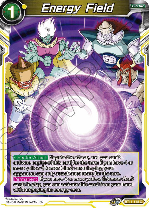 Energy Field BT11-118 Common