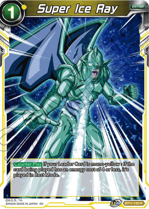 Super Ice Ray BT11-120 Rare