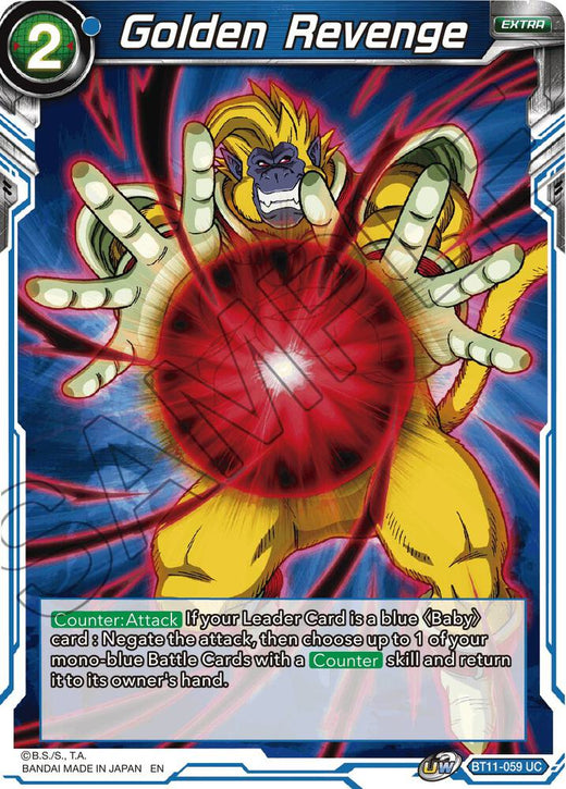 Golden Revenge BT11-059 Uncommon