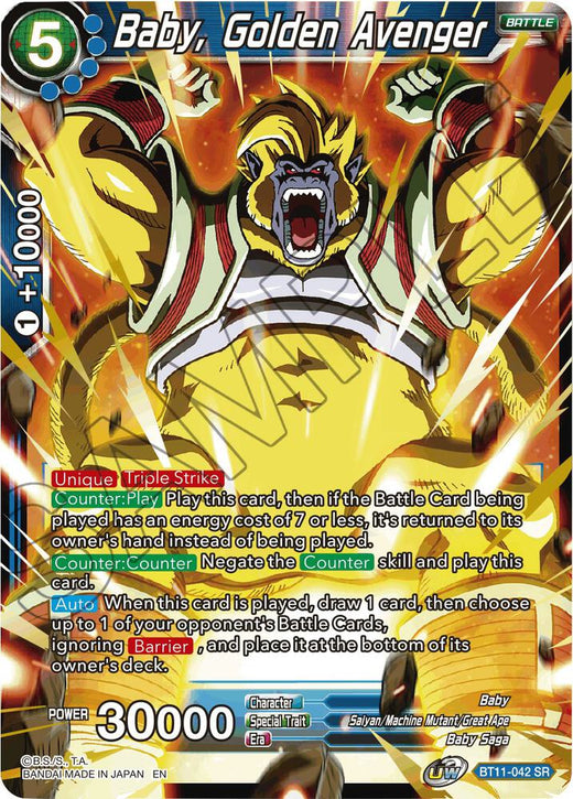 Baby, Golden Avenger BT11-042 Super Rare
