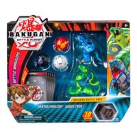 Bakugan Battle Pack 5-Pack - Ventus Fangzor and Aquos Trox