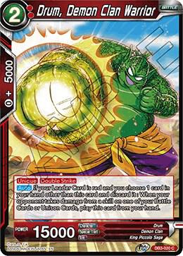 Drum, Demon Clan Warrior DB3-020 Common