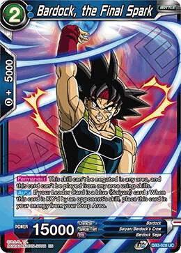Bardock, the Final Spark DB3-028 Uncommon