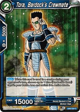 Tora, Bardock's Crewmate DB3-034 Common
