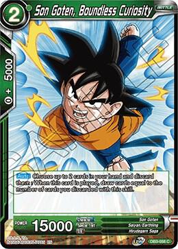 Son Goten, Boundless Curiosity DB3-058 Common