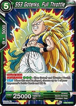 SS3 Gotenks, Full Throttle DB3-063 Common
