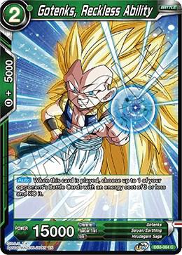 Gotenks, Reckless Ability DB3-064 Common