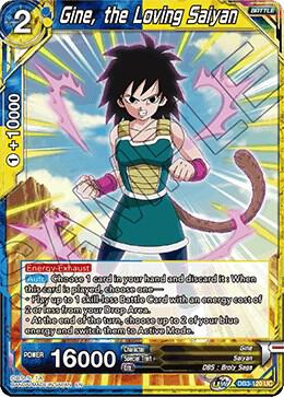 Gine, the Loving Saiyan DB3-120 Uncommon