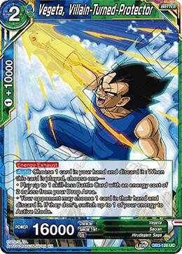 Vegeta, Villain-Turned-Protector DB3-126 Uncommon