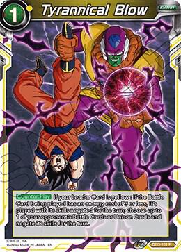 Tyrannical Blow DB3-101 Rare