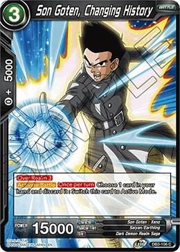 Son Goten, Changing History DB3-106 Common