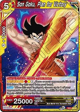 Son Goku, Plan for Victory DB3-122 Rare