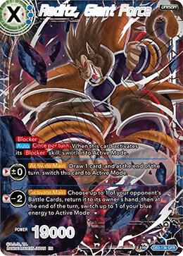 Raditz, Giant Force DB3-136 Giant Force Rare