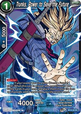 Trunks, Power to Save the Future EX14-02 Expansion Rare