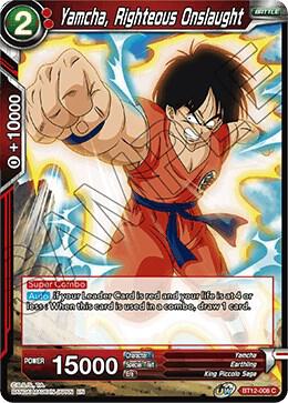 Yamcha, Righteous Onslaught BT12-008 Common