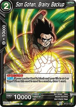 Son Gohan, Brainy Backup BT12-131 Common