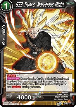 SS3 Trunks, Marvelous Might BT12-134 Common