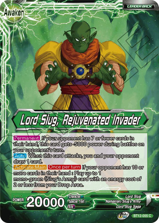 Lord Slug // Lord Slug, Rejuvenated Invader BT12-055 Common