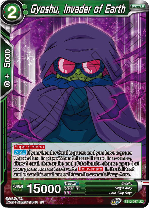 Gyoshu, Invader of Earth BT12-067 Uncommon