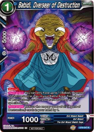 Babidi, Overseer of Destruction BT6-047 Rare