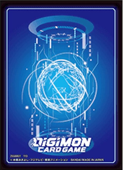 Digimon Card Game Official Sleeves - Standard Card Back (60-Pack)