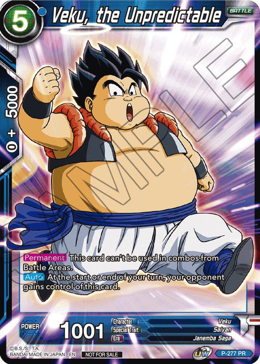 Veku, the Unpredictable (Unison Warrior Series Tournament Pack Vol.3) P-277 Promo