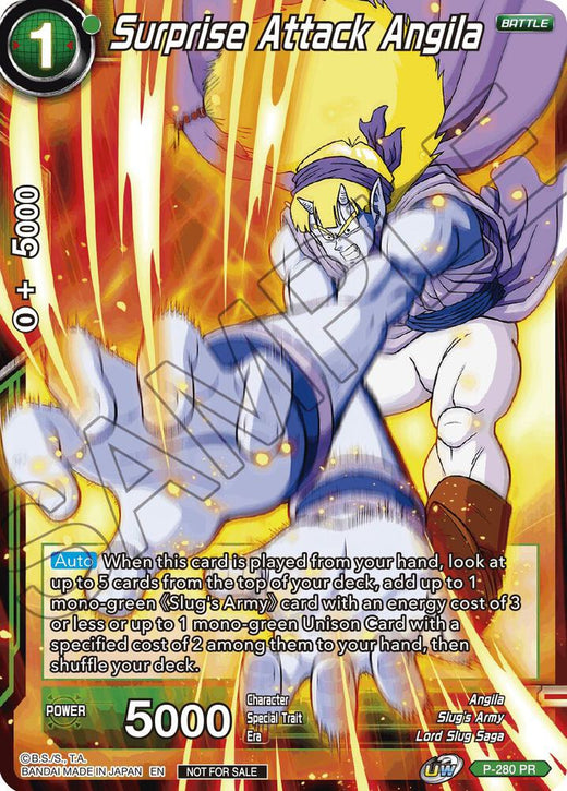 Surprise Attack Angila (Unison Warrior Series Tournament Pack Vol.3) P-280 Promo
