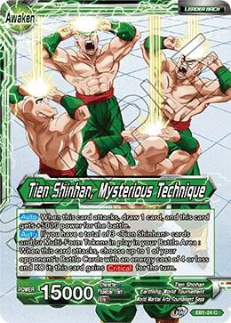 Tien Shinhan // Tien Shinhan, Mysterious Technique EB1-24 Common