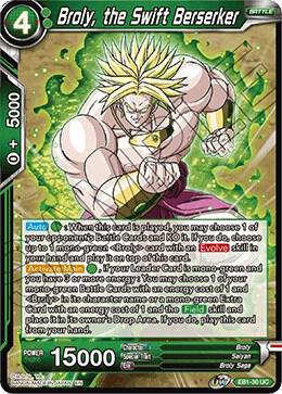 Broly, the Swift Berserker EB1-30 Uncommon
