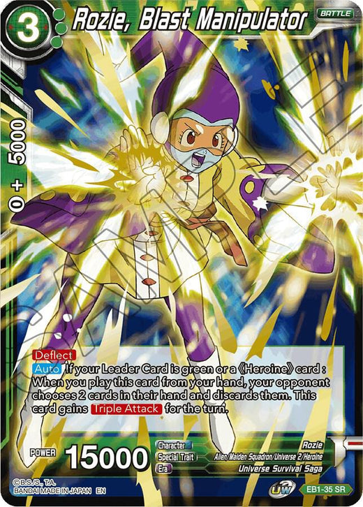 Rozie, Blast Manipulator EB1-35 Super Rare