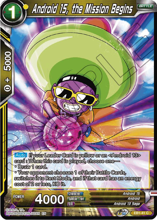 Android 15, the Mission Begins EB1-41 Common