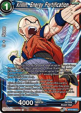 Krillin, Energy Fortification BT13-043 Common