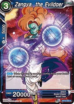 Zangya, the Evildoer BT13-050 Common