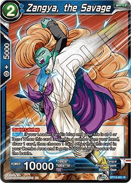 Zangya, the Savage BT13-051 Rare