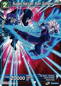 Super Saiyan Son Gohan BT13-037 Common