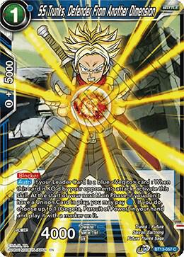 SS Trunks, Defender From Another Dimension BT13-057 Common