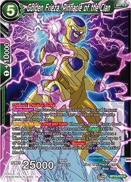 Golden Frieza, Pinnacle of the Clan BT13-076 Rare