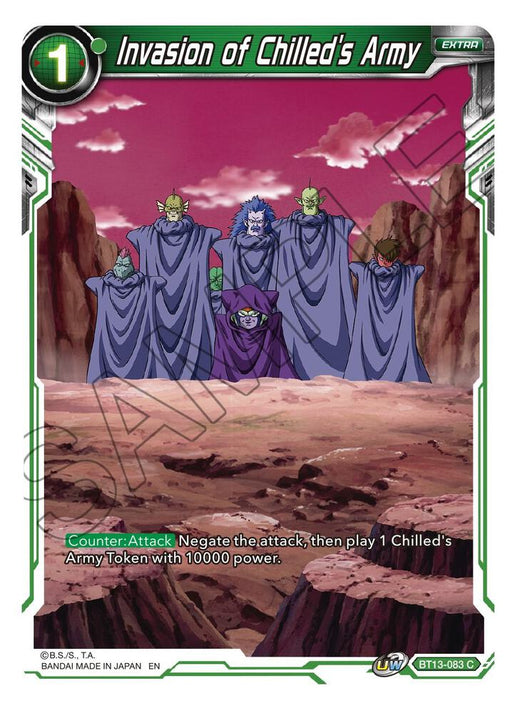 Invasion of Chilled's Army BT13-083 Common