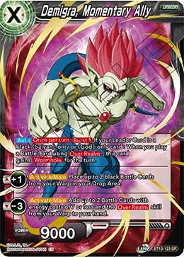 Demigra, Momentary Ally BT13-123 Super Rare