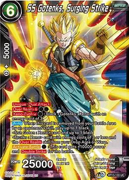 SS Gotenks, Surging Strike BT13-133 Uncommon