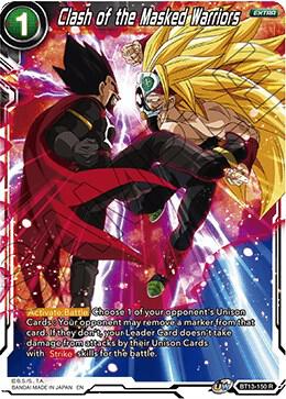 Clash of the Masked Warriors BT13-150 Rare