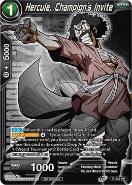 Hercule, Champion's Invite (Championship Pack 2021 Vol.1) P-332 Promo
