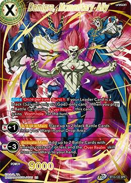 Demigra, Momentary Ally (SPR) BT13-123 Special Rare