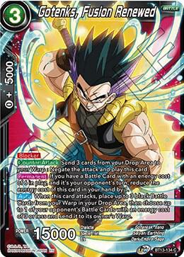 Gotenks, Fusion Renewed BT13-134 Common